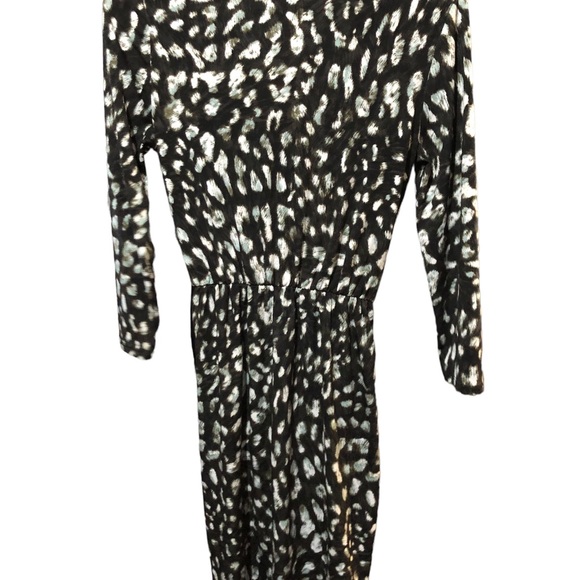 Dynamite Wrap Dress XS Leopard print - Picture 9 of 11